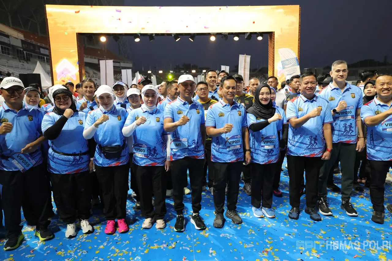 Kapolda Sumsel dan Forkopimda Sambut Ribuan Peserta Sumsel Bhayangkara Run 2026, Perkuat Sinergi untuk Kemajuan Daerah